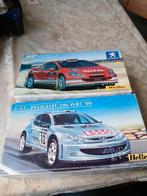 Peugeot 206 WRC en 307 WRC . Heller bouwdoos 1:43, Hobby en Vrije tijd, Modelbouw | Auto's en Voertuigen, Ophalen of Verzenden