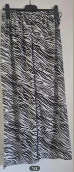 Zebra broek, Kleding | Dames, Broeken en Pantalons, Maat 38/40 (M), Zwart, Ophalen of Verzenden, Zo goed als nieuw