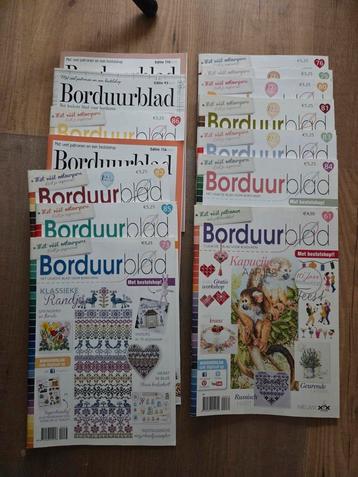 borduurblad 14 stuks beschikbaar voor biedingen