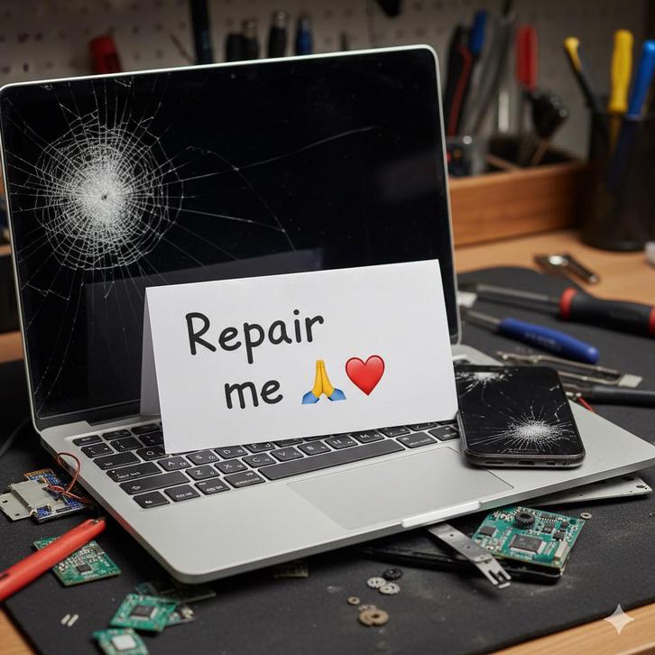 Reparatie van laptops en telefoons.Laptops and phones repair, Diensten en Vakmensen, Computer en Internet experts, Computerreparatie en Onderhoud