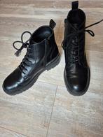 Graceland veterboots met rits 39, Zwart, Lage of Enkellaarzen, Ophalen of Verzenden, Zo goed als nieuw