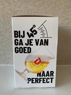 Exclusief Duvel glas bij 45° ga je van goed naar Perfect, Ophalen of Verzenden, Nieuw, Glas of Glazen, Duvel