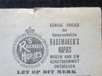 Krantenknipsel: Advertentie: Koninklijke Rademaker's Hopjes, Ophalen of Verzenden, 1920 tot 1940, Nederland, Knipsel(s)