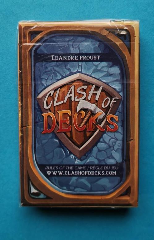 Clash of Decks NIEUW, Hobby en Vrije tijd, Gezelschapsspellen | Kaartspellen, Nieuw, Een of twee spelers, Ophalen of Verzenden