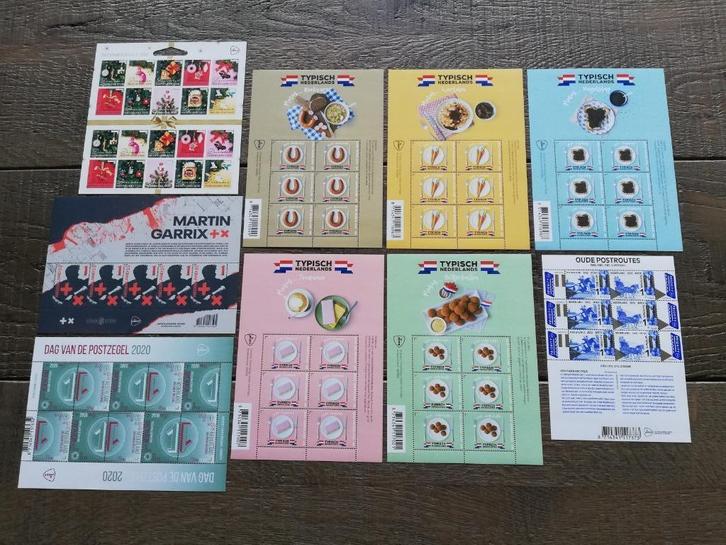 Jaarcollectie 2020 Nederlandse postzegelvellen postfris, Postzegels en Munten, Postzegels | Nederland, Postfris, Na 1940, Ophalen of Verzenden