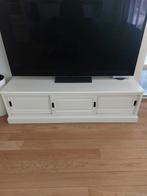 Witte tv kast / meubel bijna nieuw., Huis en Inrichting, Kasten | Televisiemeubels, 150 tot 200 cm, Minder dan 100 cm, 25 tot 50 cm