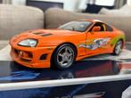 1:18 Toyota Supra ‘Fast and Furious’, Ophalen of Verzenden, Gebruikt, Auto, ERTL