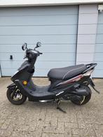 Kymco VP50 scooter zwart nog geen 3500 km blauw kenteken, Fietsen en Brommers, Scooters | Kymco, Ophalen, Overige modellen, Zo goed als nieuw
