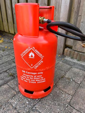 Ierland - Engeland Gasfles merk Calor gas -  incl papieren. beschikbaar voor biedingen