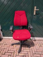 Kinnarps bureaustoel, Huis en Inrichting, Bureaustoelen, Ophalen, Gebruikt, Rood, Bureaustoel