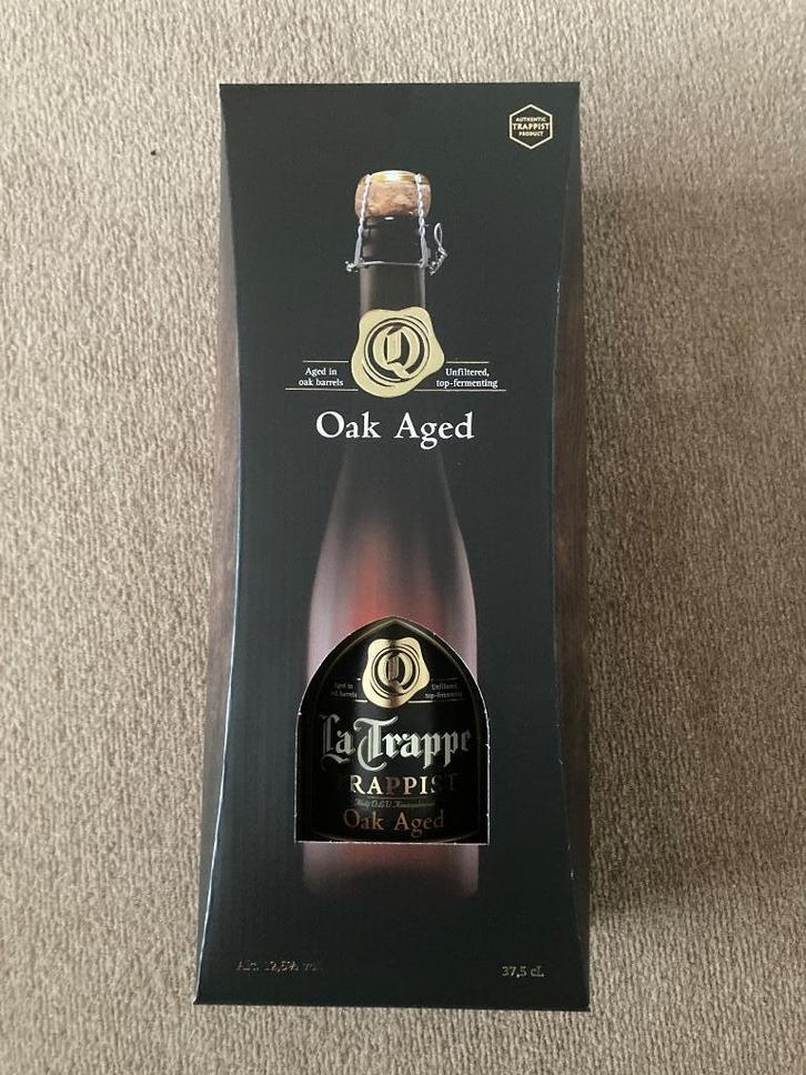 140 jaar Koningshoeven La Trappe Oak Aged Batch 50, Verzamelen, Biermerken, Nieuw, Flesje(s), La Trappe, Ophalen of Verzenden