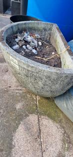 Stenen bloembak pot, Tuin en Terras, Bloempotten, Ophalen, Gebruikt