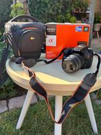 Mooie startersset camera Sony A57, Audio, Tv en Foto, Fotocamera's Digitaal, Ophalen of Verzenden, Zo goed als nieuw, Spiegelreflex