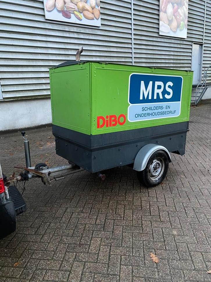 Dibo hogedruktrailer stoomcleaner hogedrukreiniger, Tuin en Terras, Hogedrukreinigers, Gebruikt, Met regelbare waterdruk, Ophalen