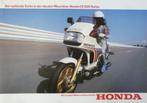 Folder HONDA CX 500 TURBO 10/1981, Ophalen of Verzenden, Honda