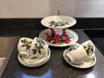 Portmeirion The Holy & the Ivy, Christmas kop en schotel, Ophalen, Zo goed als nieuw, Porselein, Kop en/of schotel