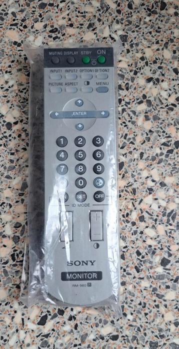 Sony afstandsbediening RM-980 Origineel  beschikbaar voor biedingen