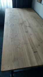 HKLIVING eettafel 200 x 90 inklapbaar, Huis en Inrichting, Tafels | Eettafels, Ophalen, 50 tot 100 cm, Zo goed als nieuw, Vijf personen of meer