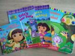 4x boeken en 7x DVD's van Dora the Explorer pakket ( Goed ), Ophalen, Gebruikt, Alle leeftijden, Boxset