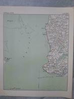 007 / plattegrond van ANWB Stavoren ( rond 1900), Boeken, Atlassen en Landkaarten, Nederland, Gelezen, Ophalen of Verzenden, 1800 tot 2000