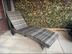 Ligbed ongebruikt, Ophalen, Zo goed als nieuw, Wicker, Verrijdbaar