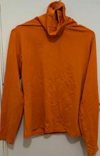 Oranje shirt top met col XL, Kleding | Dames, T-shirts, Maat 46/48 (XL) of groter, Oranje, Ophalen of Verzenden, Zo goed als nieuw