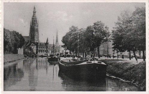Breda Prachtige Gelopen Fotokaart uit 1948 Nw. Prinsenkade, Verzamelen, Ansichtkaarten | Nederland, Gelopen, Noord-Brabant, 1940 tot 1960