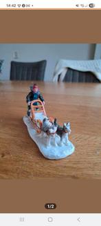 Kerstdorp luville Dog sledge, Ophalen of Verzenden, Zo goed als nieuw