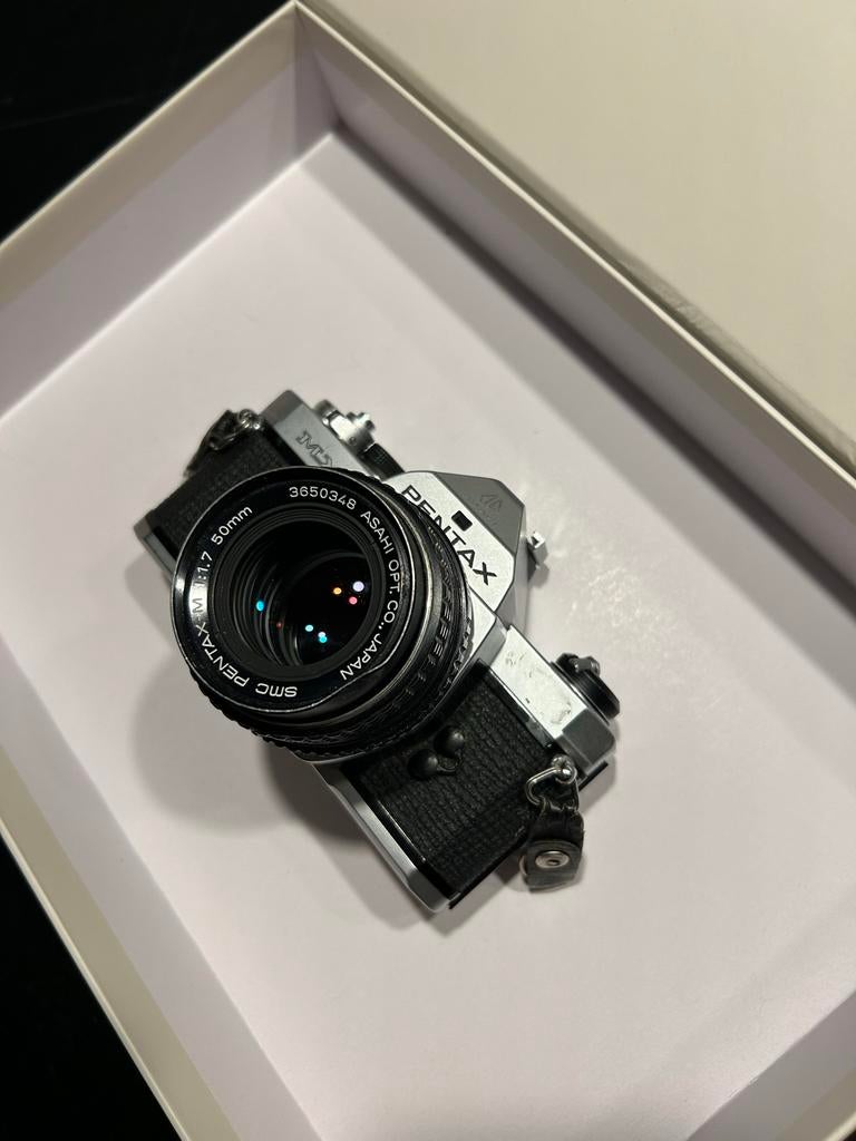 Pentax MX - Analoge Spiegelreflexcamera, Audio, Tv en Foto, Fotocamera's Analoog, Gebruikt, Spiegelreflex, Pentax, Ophalen of Verzenden