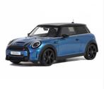 Mini Cooper S blauw 2021 schaal 1/18 OTTO MOBILE ref. OT982, Hobby en Vrije tijd, Modelauto's | 1:18, Verzenden, Nieuw, Auto, OttOMobile