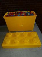 Grote bak Lego ca. 3,5 kg inklusief box, Kinderen en Baby's, Speelgoed | Duplo en Lego, Ophalen of Verzenden, Gebruikt, Losse stenen