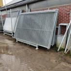 Partij 7 kennelpanelen 3m lang hondenkennel hondenrem, Ophalen of Verzenden, Nieuw, 110 cm of meer, 100 cm of meer