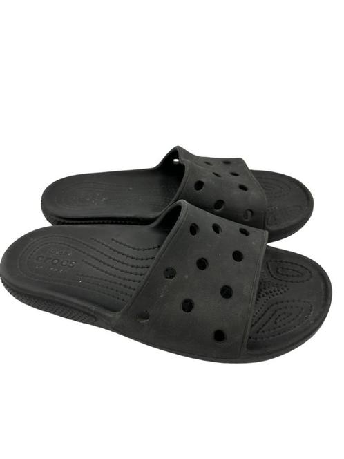 Crocs slippers 42, Kleding | Dames, Schoenen, Zo goed als nieuw, Zwart, Ophalen of Verzenden