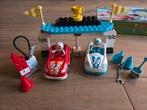 Duplo Lego Racewagen 10947 + doos, Kinderen en Baby's, Speelgoed | Duplo en Lego, Ophalen, Zo goed als nieuw, Duplo
