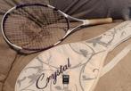 Techno pro dames tennisracket Crystal violet gripmaat 2, Sport en Fitness, Tennis, Overige merken, Gebruikt, L1, Ophalen of Verzenden