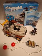Playmobil 9364 - amfibievoertuig met stoer poppetje, Ophalen of Verzenden, Zo goed als nieuw, Complete set