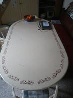 Stabiele Grote ovale tafel 220 x 120, Ophalen, 100 tot 150 cm, 200 cm of meer, Zo goed als nieuw