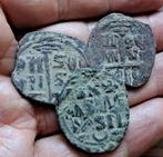 Set van 3 anonieme Byzantijnen (7e eeuw), Ophalen of Verzenden, Overige landen, Losse munt