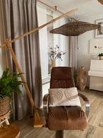 Vloerlamp Good & Mojo BALI Bamboe ZGAN, Huis en Inrichting, Lampen | Vloerlampen, Ophalen, Zo goed als nieuw, Hout, 200 cm of meer