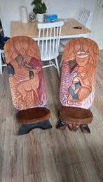 Handgemaakte Massief Houten Stoelen, Ophalen