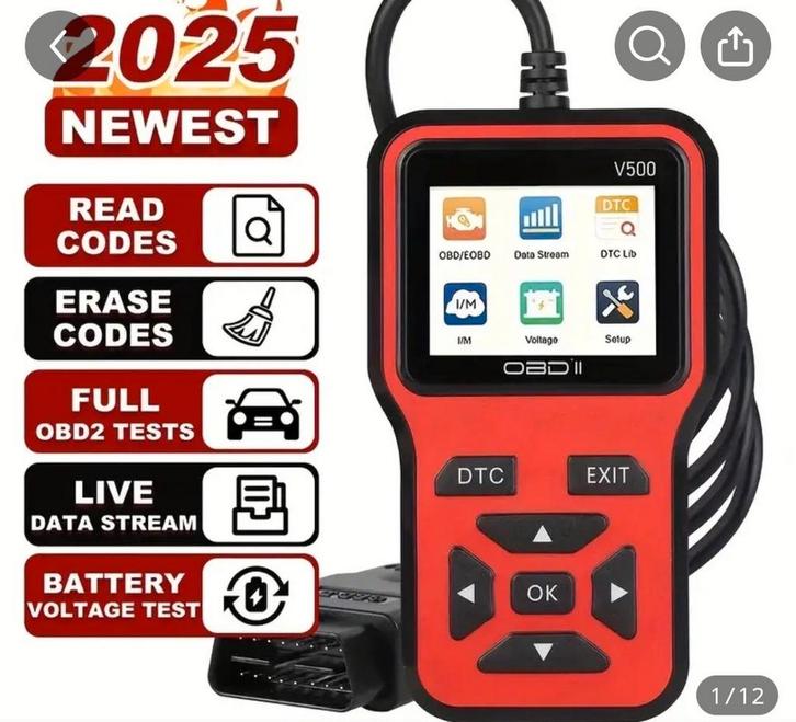 OBD2 SCANNER, Auto diversen, Autogereedschap, Nieuw, Ophalen of Verzenden