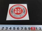 sticker BBT Quality Parts BBT4VW, Verzamelen, Stickers, Ophalen, Zo goed als nieuw, Bedrijf of Vereniging