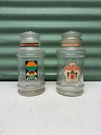 Diverse antieke glazen snoeppotten, Antiek en Kunst, Curiosa en Brocante, Ophalen of Verzenden