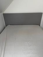 IKEA Malm bed 140x200 - Grijs, Huis en Inrichting, Slaapkamer | Boxsprings, Ophalen, Gebruikt, 140 cm, Twijfelaar