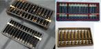 4 Vintage Chinees wiskundige telraam rekenhulpmiddel abacus, Antiek en Kunst, Ophalen of Verzenden