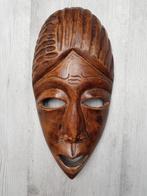 Masker houtsnijwerk, Houten Masker, Masker, Antiek en Kunst, Ophalen of Verzenden