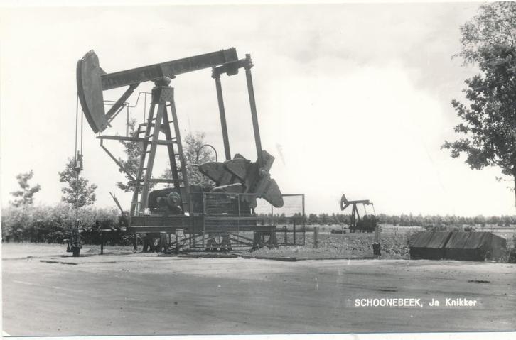 1265 Schoonebeek JA knikker, Verzamelen, Ansichtkaarten | Nederland, Drenthe, Ophalen of Verzenden
