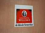 Sticker willem II sigaren, Ophalen of Verzenden, Zo goed als nieuw