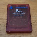 ROOD Originele SONY PS2 MemoryCard 8MB, 2 spelers, Ophalen of Verzenden, Gebruikt, Avontuur en Actie
