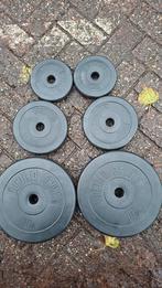 27.5 kg gewicht plastic 30 mm, Sport en Fitness, Fitnessmaterialen, Ophalen, Zo goed als nieuw